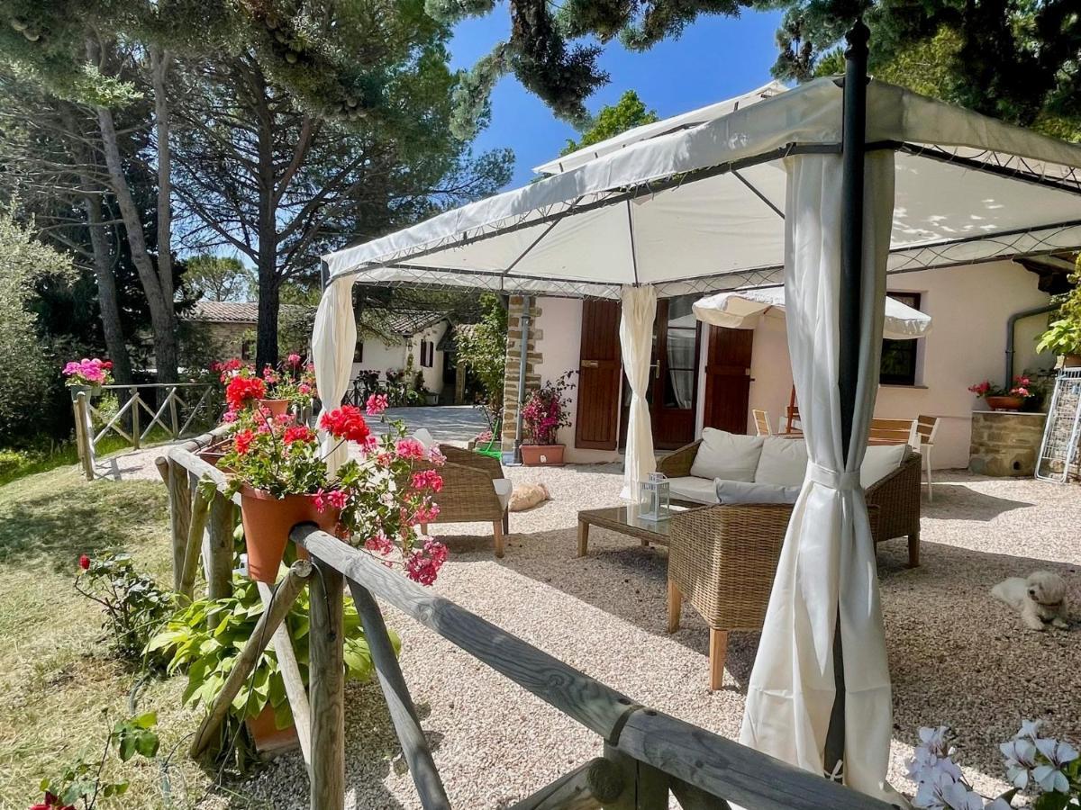 La Panoramica Gubbio - Maison De Charme - Casette E Appartamenti Self Catering Per Vacanze Meravigliose! 외부 사진