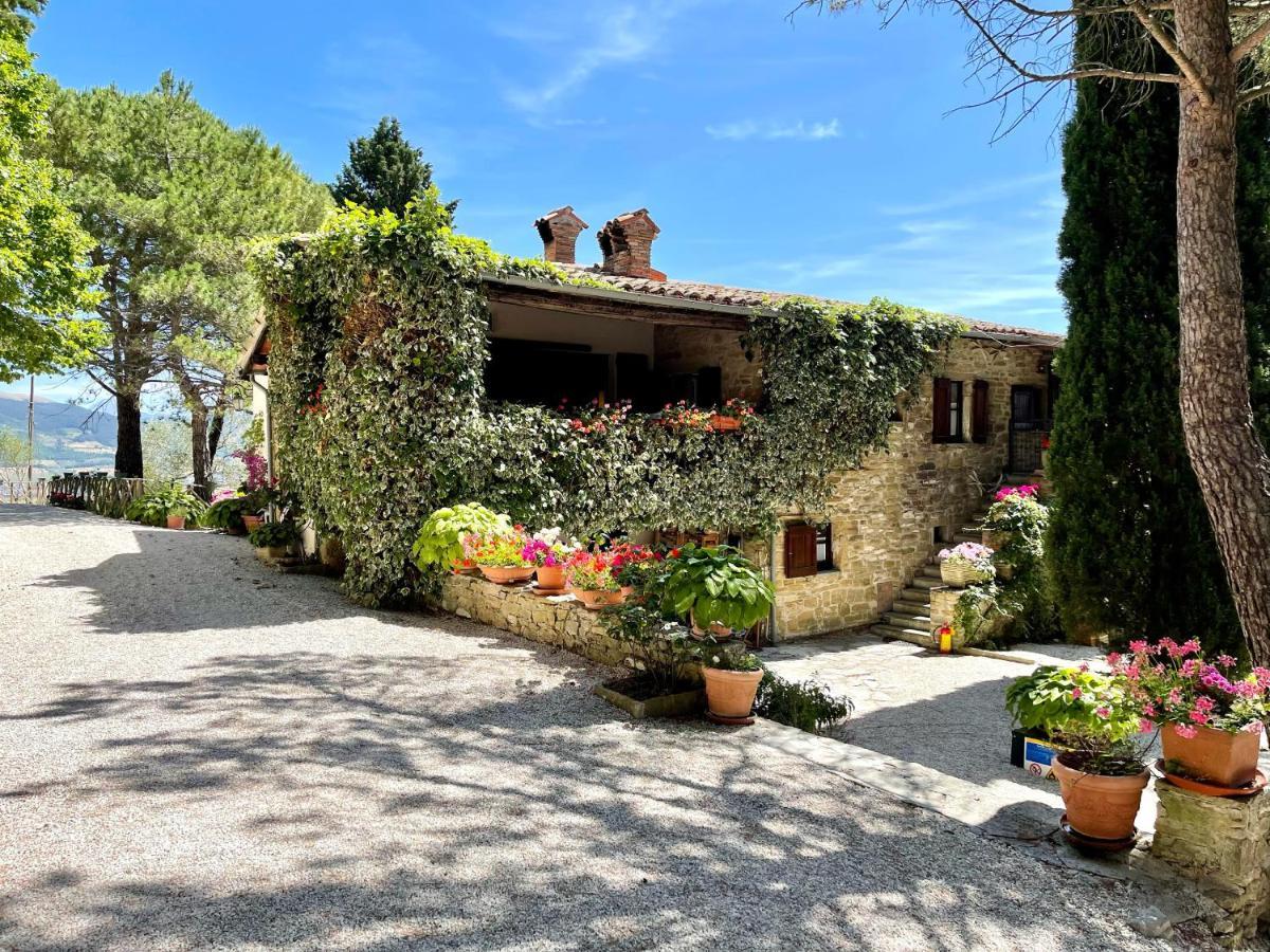 La Panoramica Gubbio - Maison De Charme - Casette E Appartamenti Self Catering Per Vacanze Meravigliose! 외부 사진