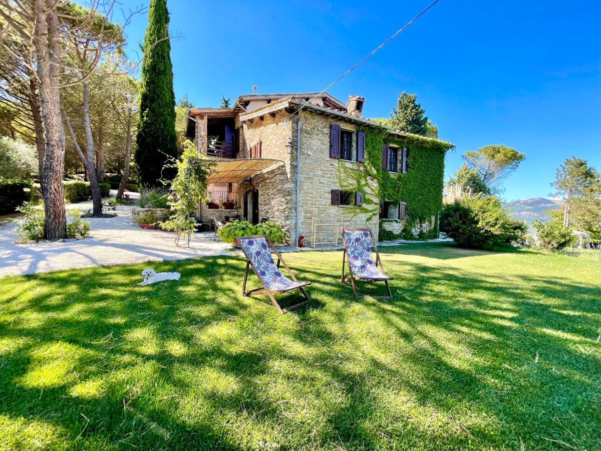 La Panoramica Gubbio - Maison De Charme - Casette E Appartamenti Self Catering Per Vacanze Meravigliose! 외부 사진
